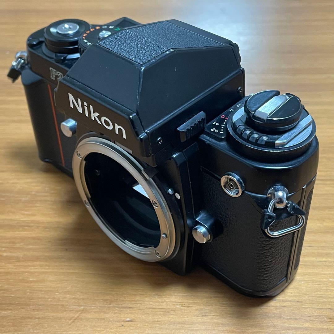 希少 Nikon F3アイレベル初期型 ベンツ革【訳アリ】＋MD-4【おまけ