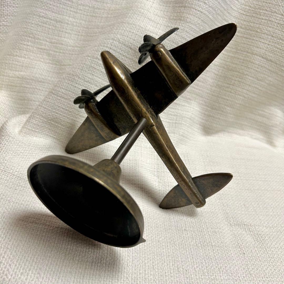 ヴィンテージオブジェ 真鍮製イギリス戦闘機ボーファイター