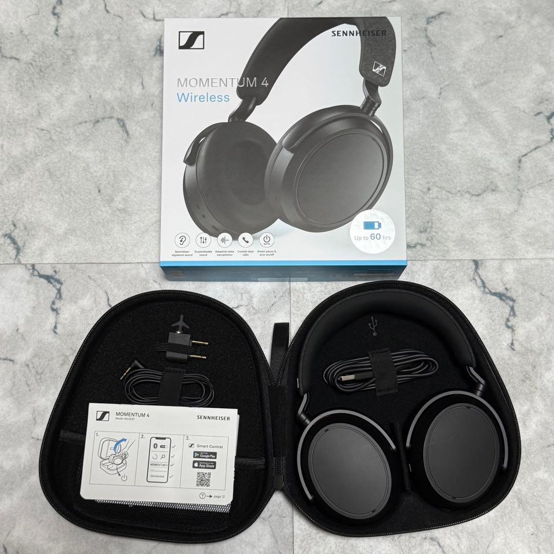 Sennheiser MOMENTUM 4 Wireless 【ほぼ未使用品】 SENNHEISER MOMENTUM 4 Wireless WHITE [M4AEBT WHITE] 新品｜フジヤ