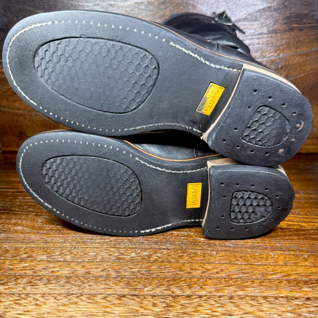 ◆Hawkins◆ホーキンス 26.0cm エンジニアブーツ スチールトゥ 黒
