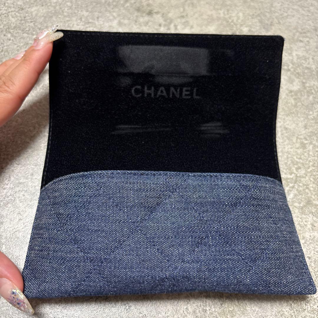 CHANEL デニム メガネケース - メルカリ