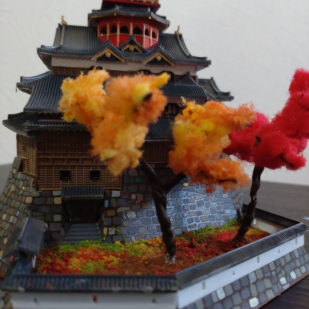 安土城 秋（紅葉）バージョン プラモデル 組立済完成品 - メルカリ