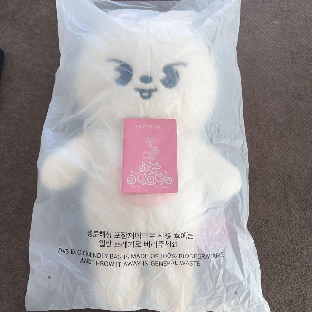 Stray Kidsテディベアぬいぐるみ SKZOO リービット　リノ スキズ SKZOO リノ リービット ぬいぐるみ10cm 5'CLOCKタグ付き - メルカリ