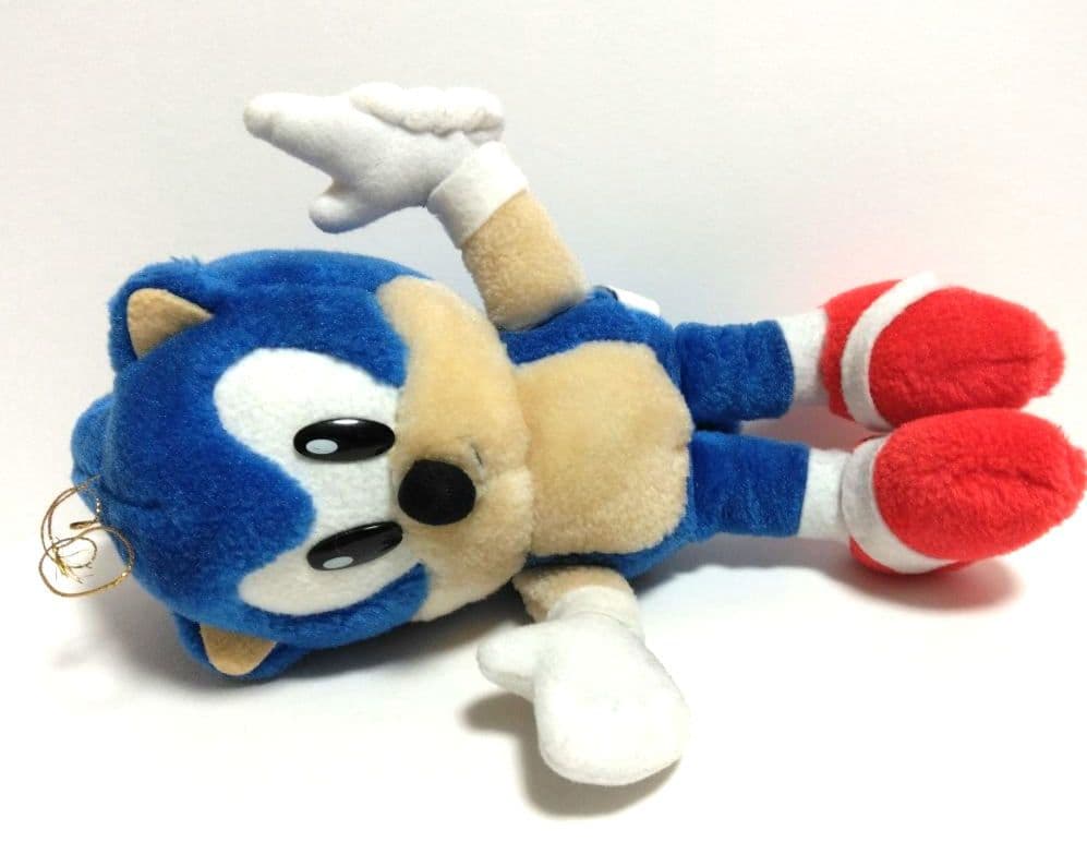 セガハイテクパーク景品 ソニック ぬいぐるみ SEGA レトロ 非売品 1994