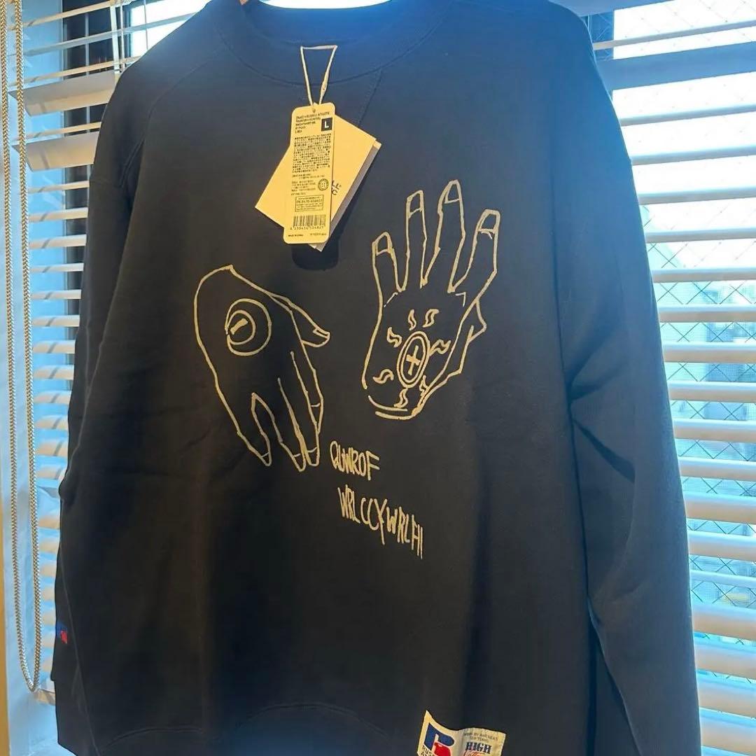 む*ぺ様 【L】rofj ハンターハンター スウェット トレーナー クロロ