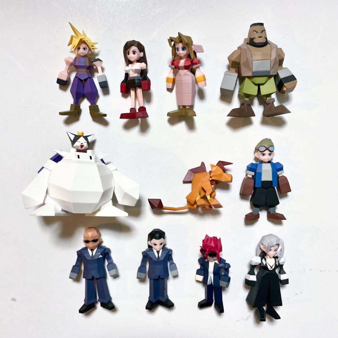 FF7 FF7R 一番くじ G賞 ポリゴン ミニフィギュアセット - メルカリ