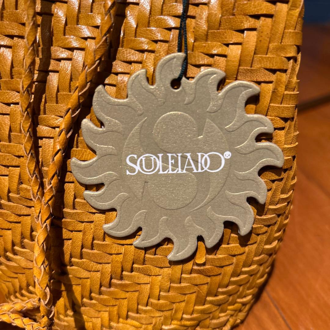 美品】トゥモローランド 編み込みレザー 巾着バック 牛革 ショルダー