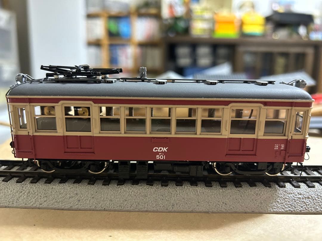 ジャンク】モデルワム 1/87 12㎜ 銚子電鉄デハ501