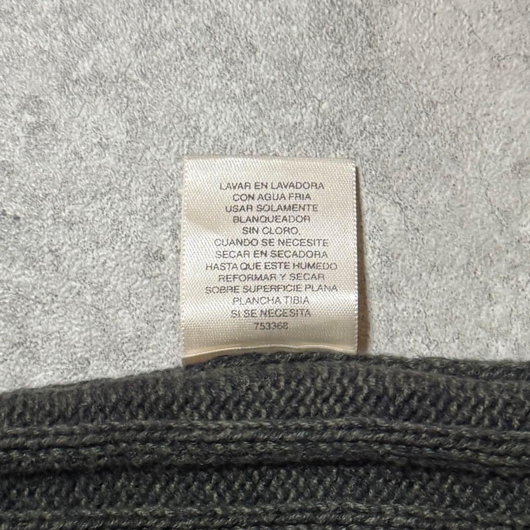 00s セントジョンズベイ ドライバーズニット コットンニット カーキ L