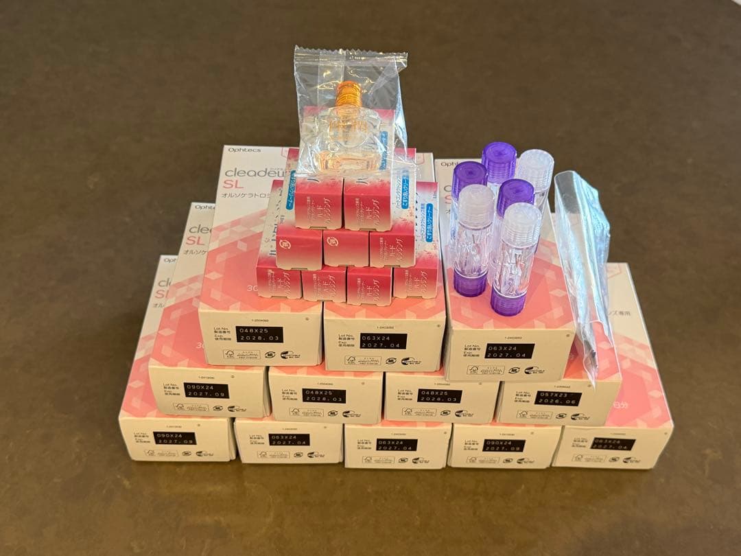 オルソケラトロジー　新品未使用 新品未開封品】オルソケラトロジー コレクトケア ジェル2本 セット