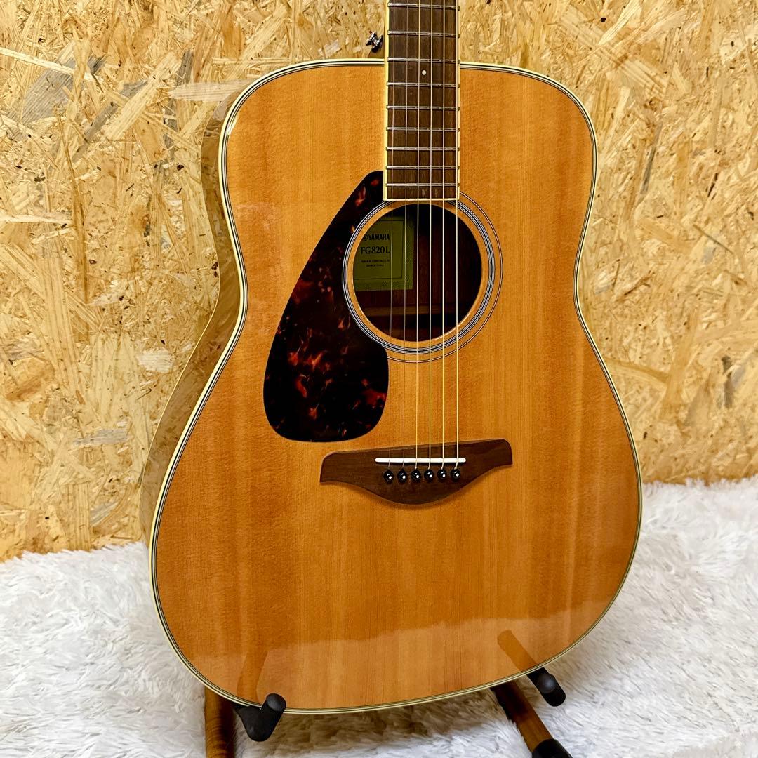 YAMAHA FG820L レフトハンドモデル レフティ 左 スプルース単板 YAMAHA（ヤマハ） アコースティックギター 初心者 レフトハンド アコギ