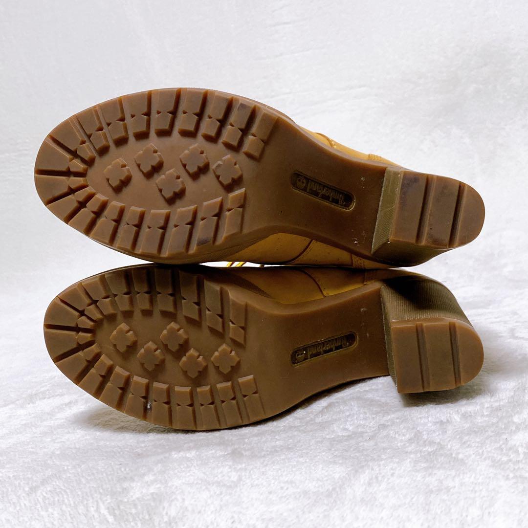 希少 ティンバーランド アリントン 24cm ハイヒール ブーツ グランシー