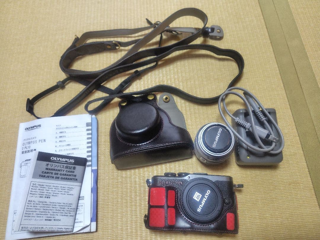 Wi-Fi対応 OLYMPU E-PL10 　本体 OLYMPUS PEN オリンパス ミラーレス E-PL10 レンズキット ホワイト