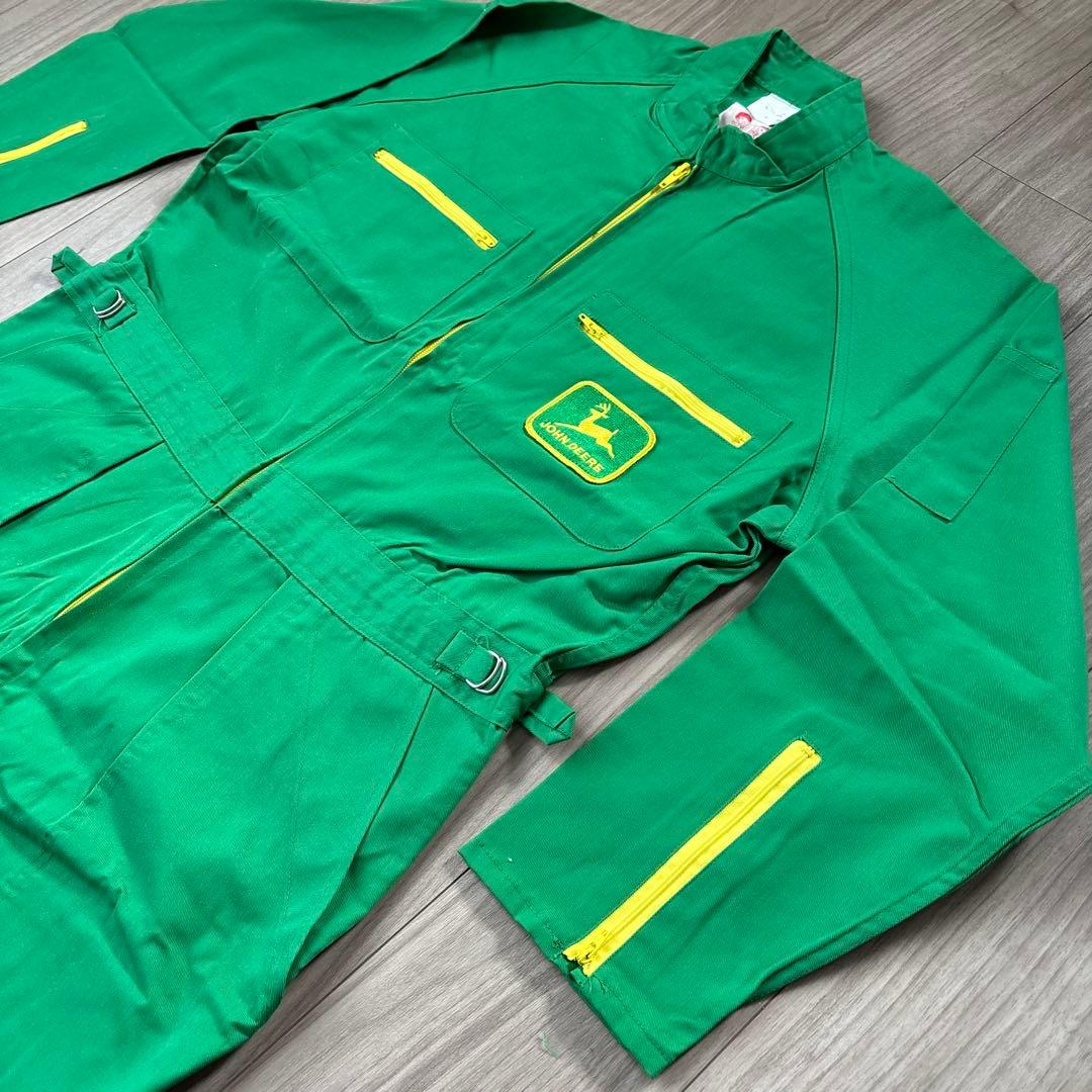 レア⭐︎John Deere 長袖つなぎ ジョンディア オーバーオール ヤンマー