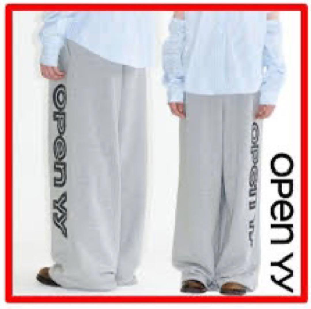 OPEN YY スウェットパンツ aespa winter着用 - メルカリ