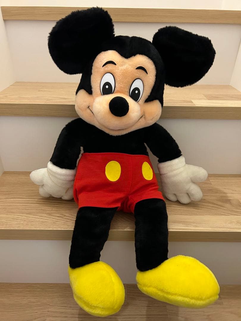 東京ディズニーランド開園激レア1982 ミッキー&ミニーぬいぐるみ