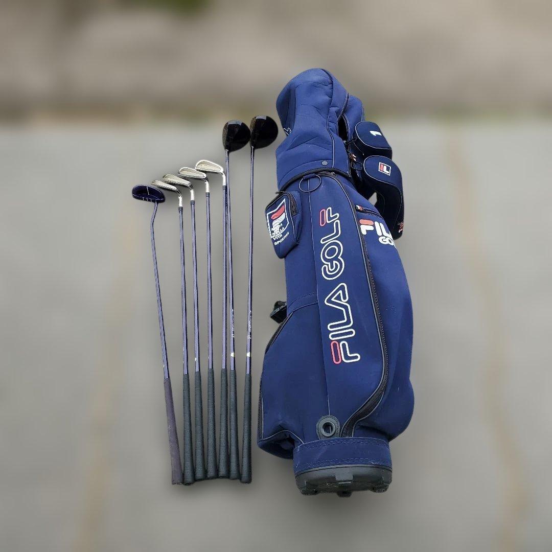 低 価格 通販スポーツ - FILA GOLF レディースクラブセット 8本