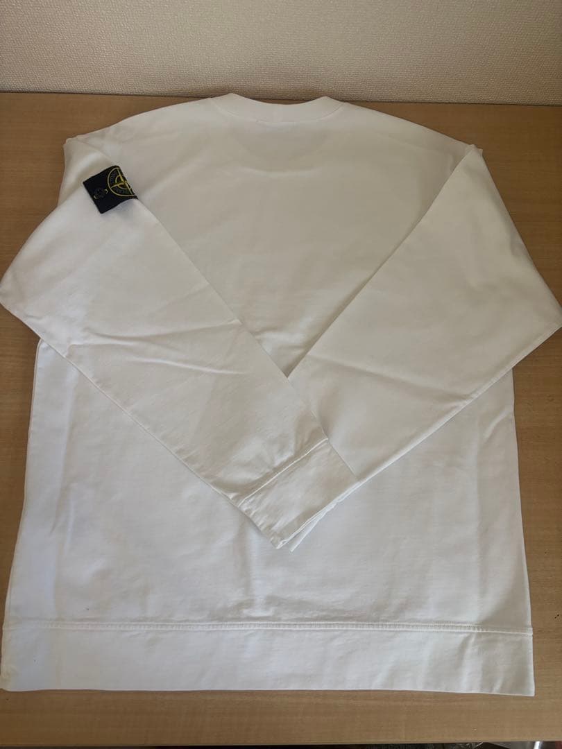 22AW 美品 ストーンアイランド ガーメントダイ スエット トレーナ