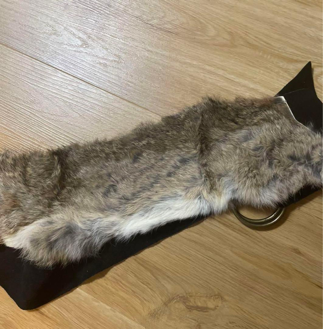 Goa ラビットファーベルト - メルカリ