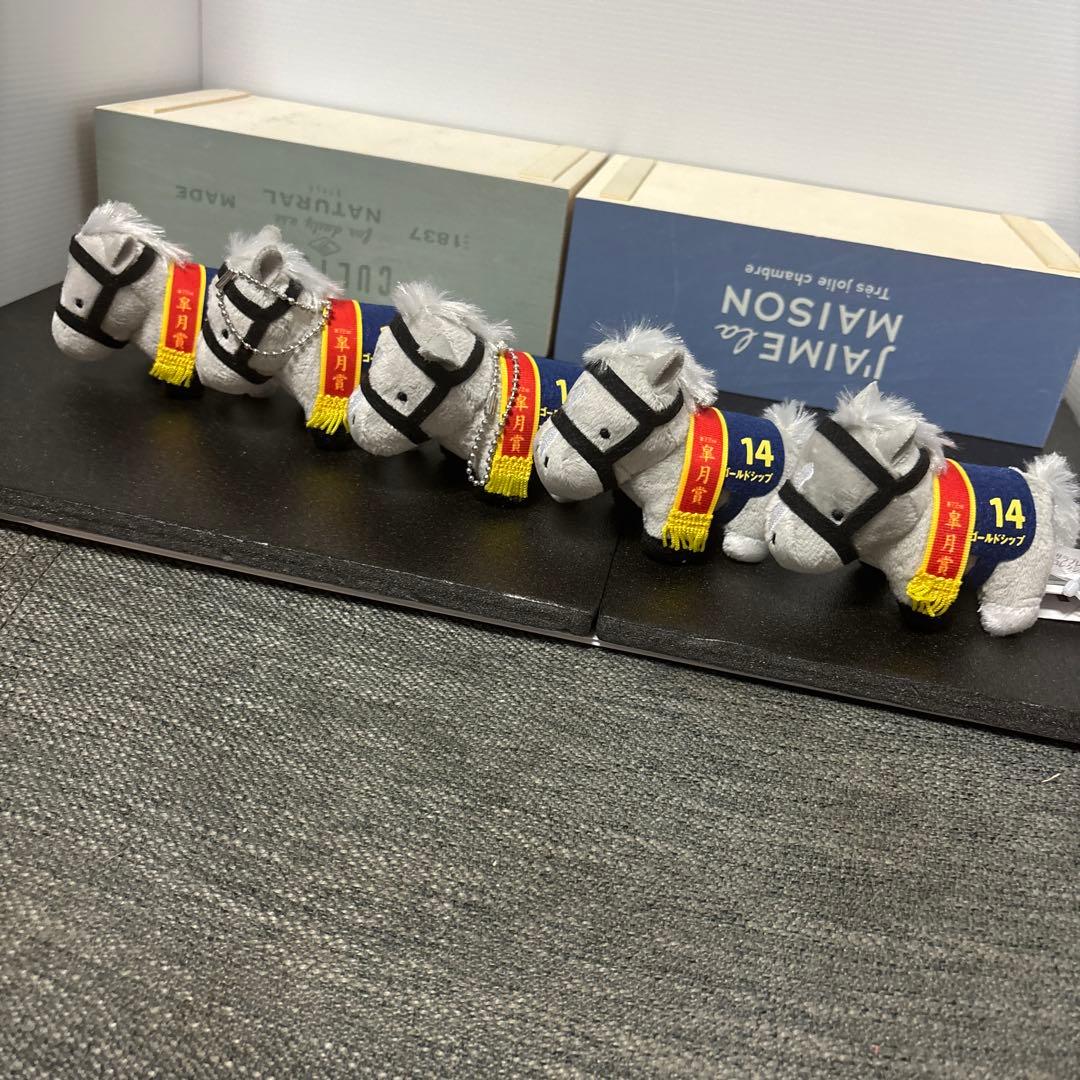 サラブレッドコレクション ぷちマスコットボールチェーン4 ゴールド