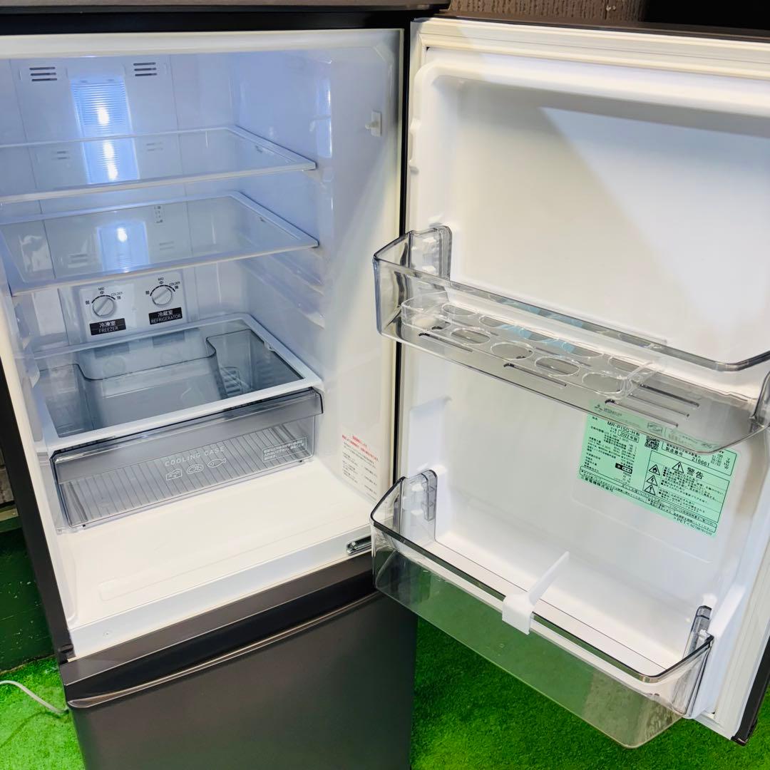 2022年製 146L 冷蔵庫 マットグレー 三菱電機 単身【地域限定配送無料