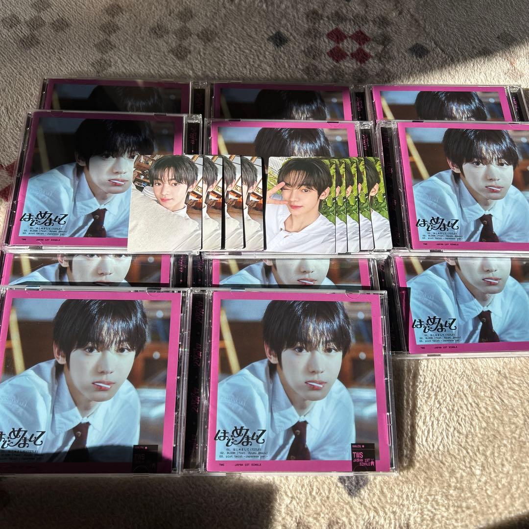 はじめまして　tws ハンジンセット TWS はじめまして TSUTAYA 初回限定盤 ハンジンセット - メルカリ