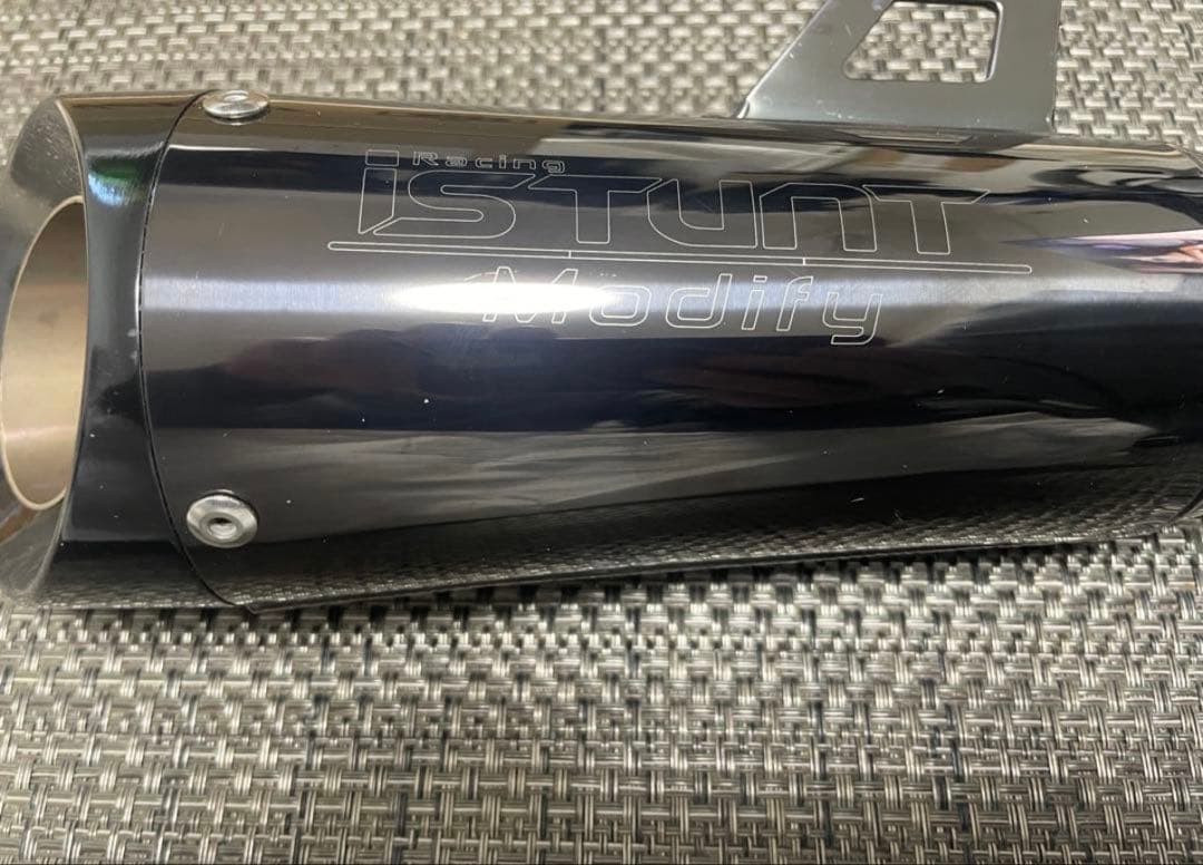 ニンジャ250 400 ISTUNT Modify ブラック 汎用マフラー - メルカリ