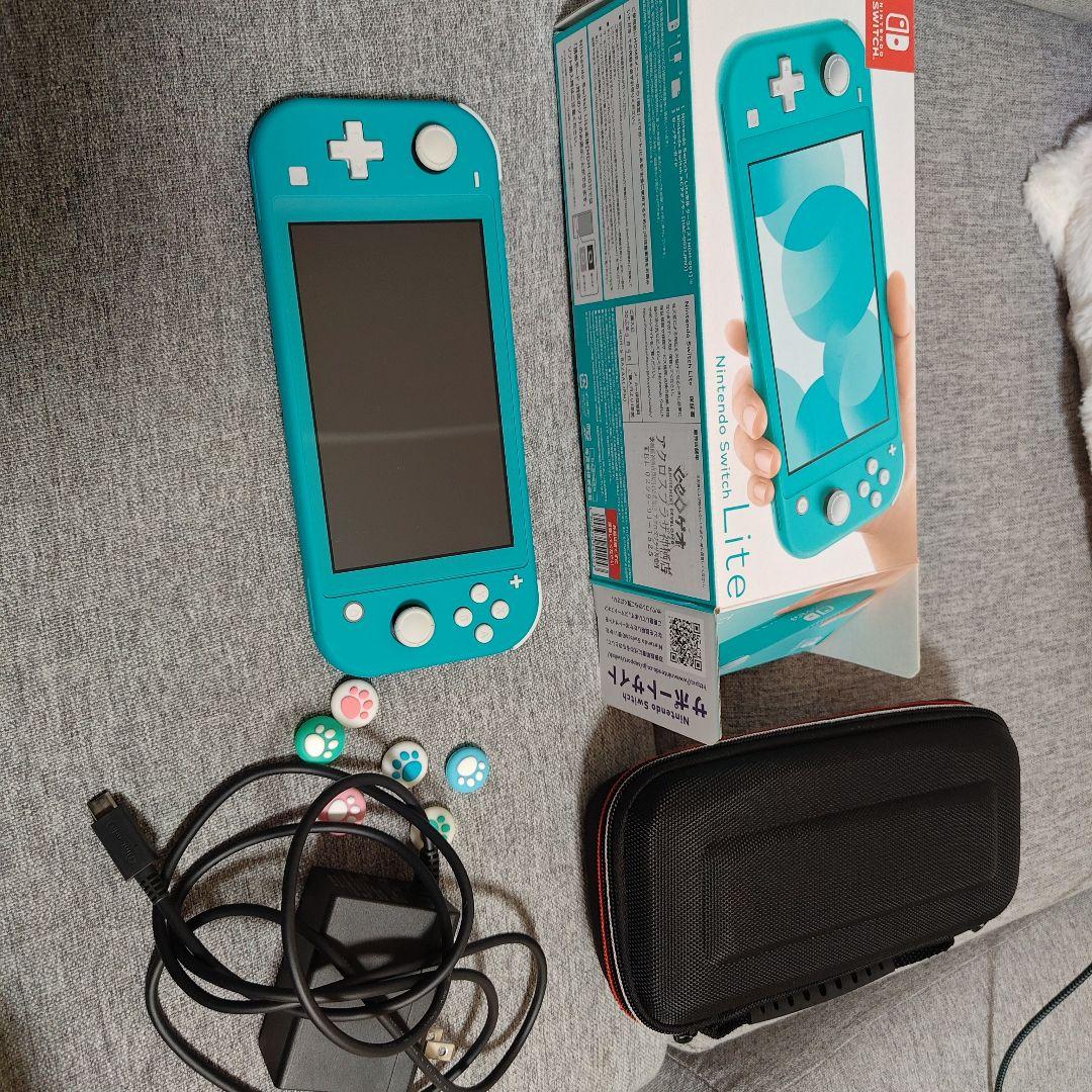 Nintendo Switch Lite スイッチライト ターコイズ 本体 Nintendo Switch Lite ターコイズ [ゲーム機本体] 任天堂｜Nintendo