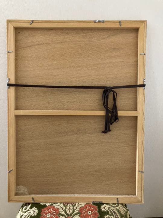 吉田千秋　版画　フレンチブルドッグ