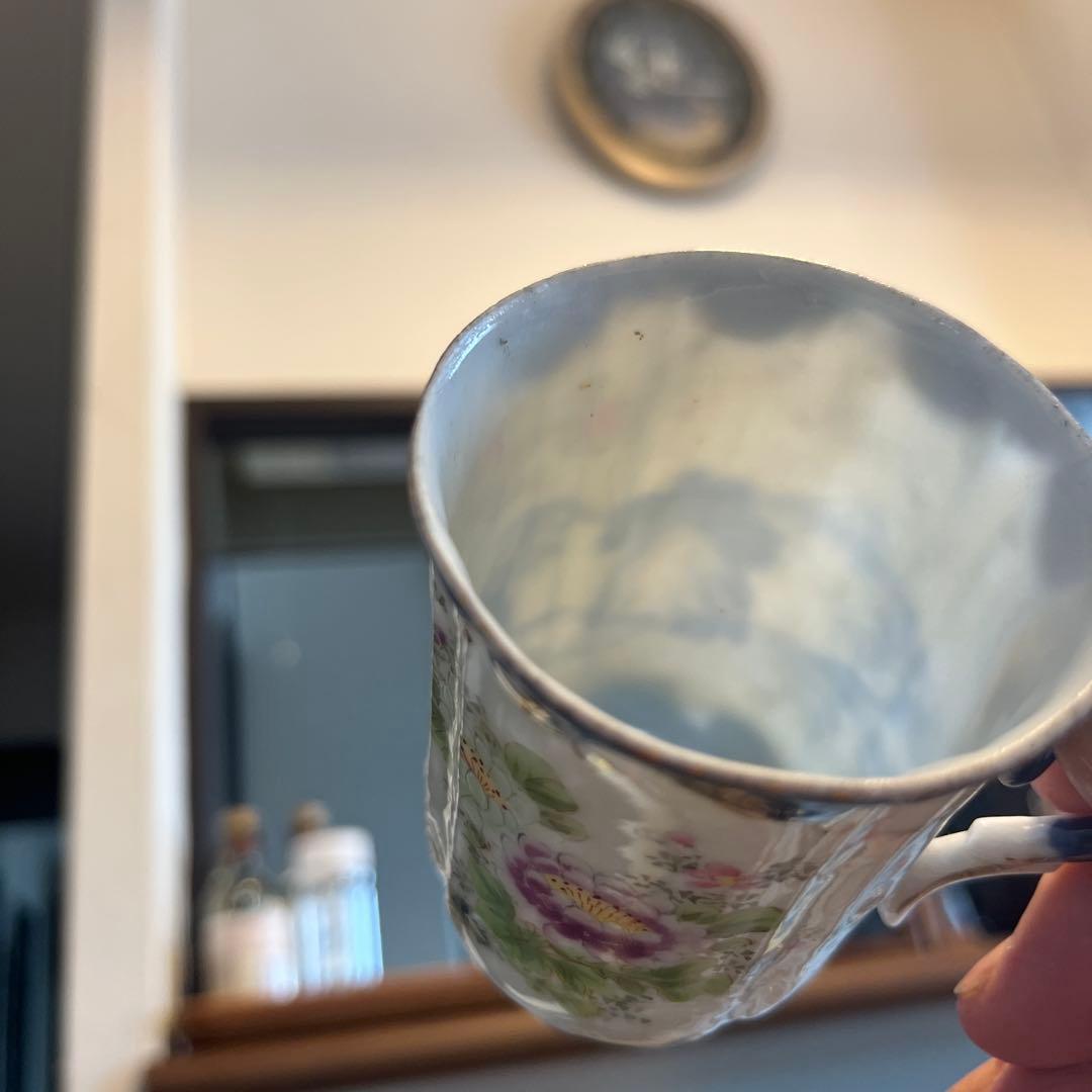 最終処分特価レアオールドノリタケ同時期ライバル会社？カップ