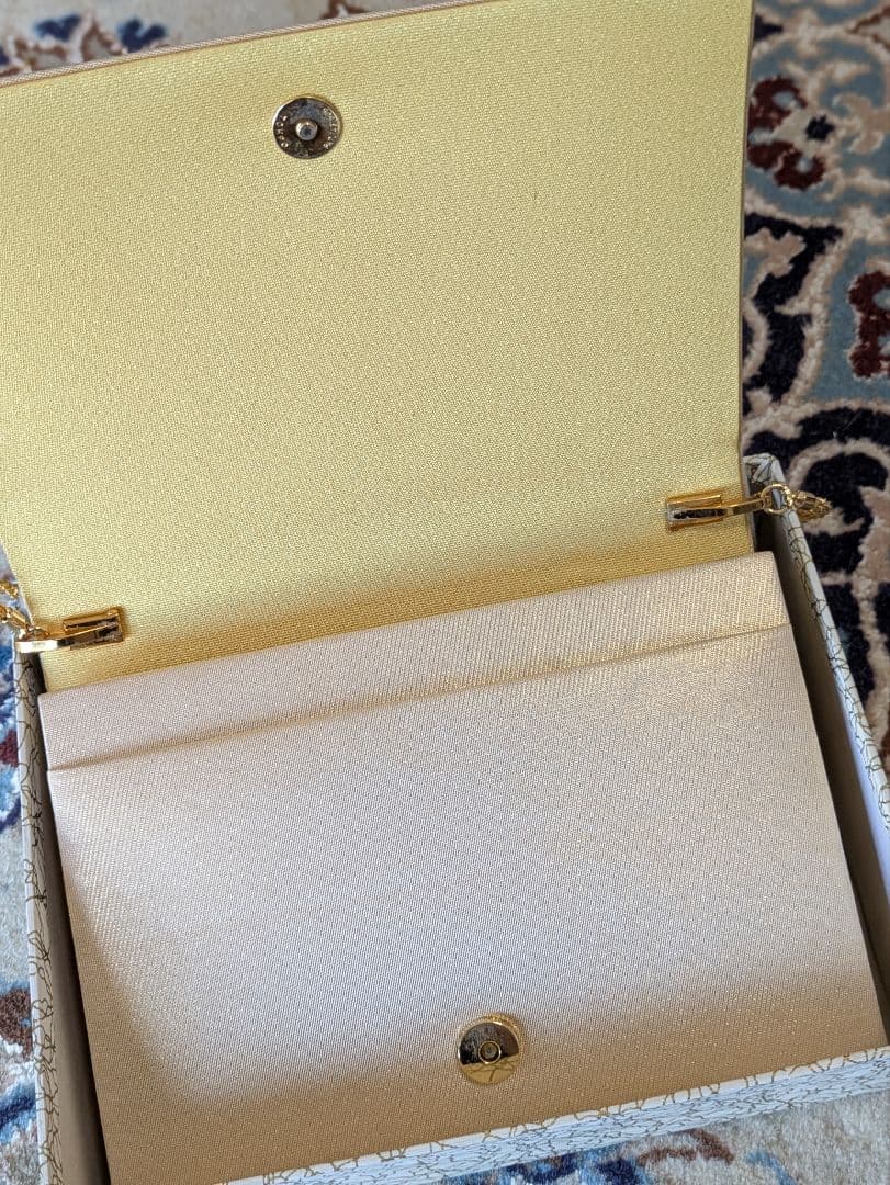 和装バッグ カクテルバッグ ミキモト本真珠 綴織 佐賀綿 新品未使用品