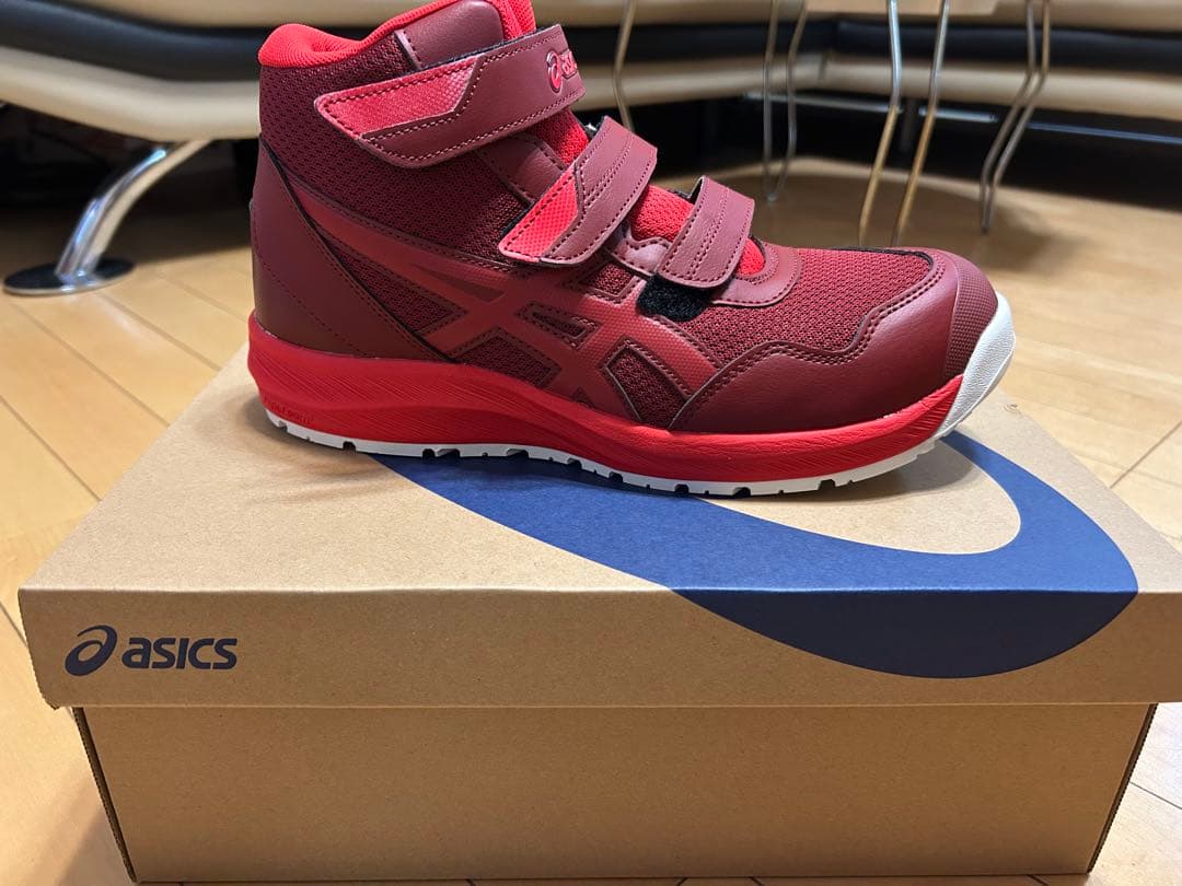 ASICS WINJOB CP216 26.5cm クラシックレッド