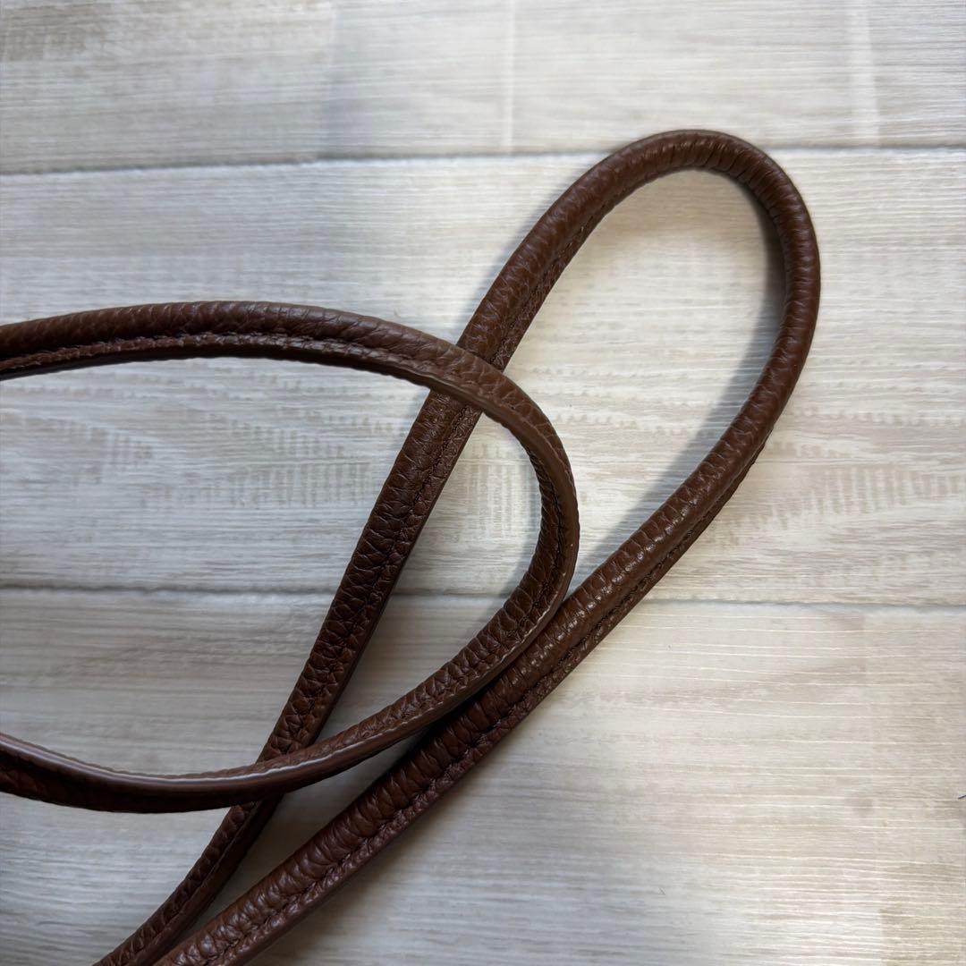 VASIC ブラウンレザー スモールスモール 保存袋付き - メルカリ