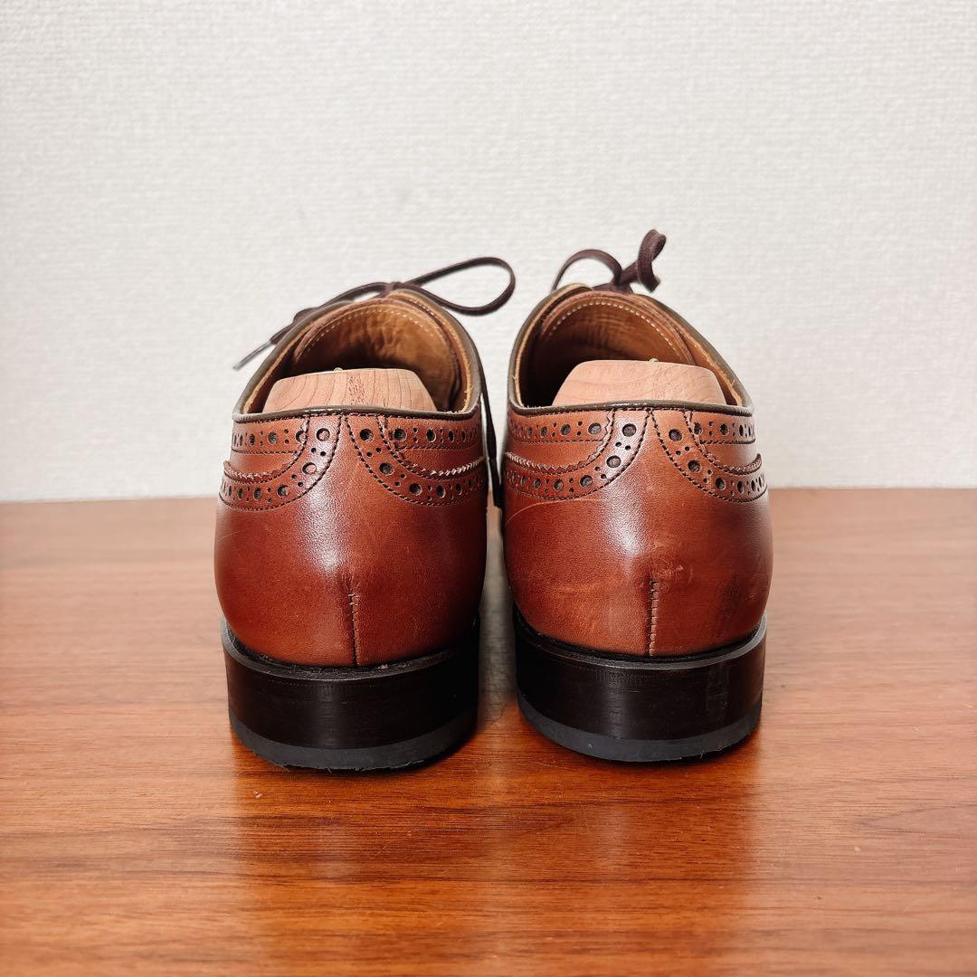 美品 REGAL 外羽根 メダリオン ストレートチップ ブラウン 25㎝ - メルカリ