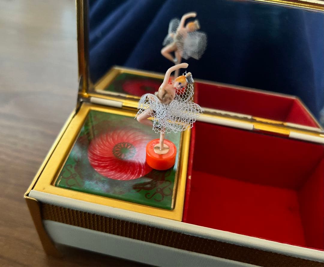 昭和レトロ 水森亜土オルゴール バレリーナ - メルカリ