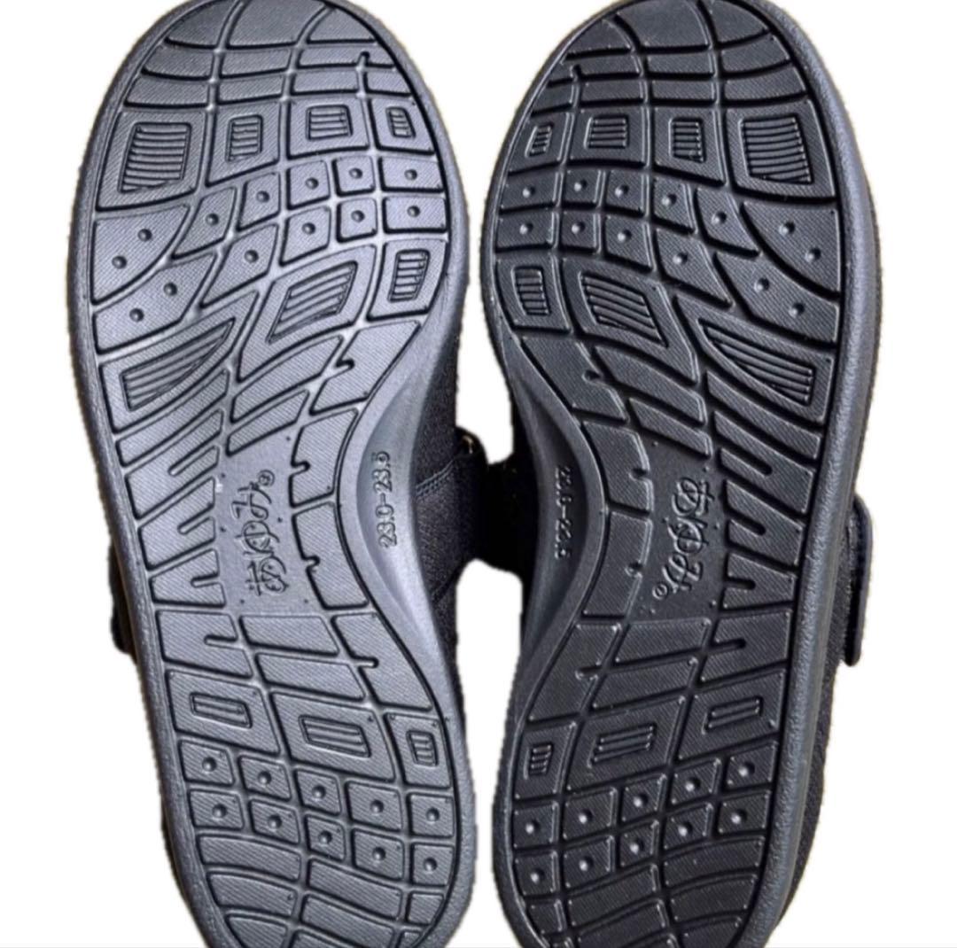 新品未使用あゆみcare shoesブラック4L(26～26.5cm)