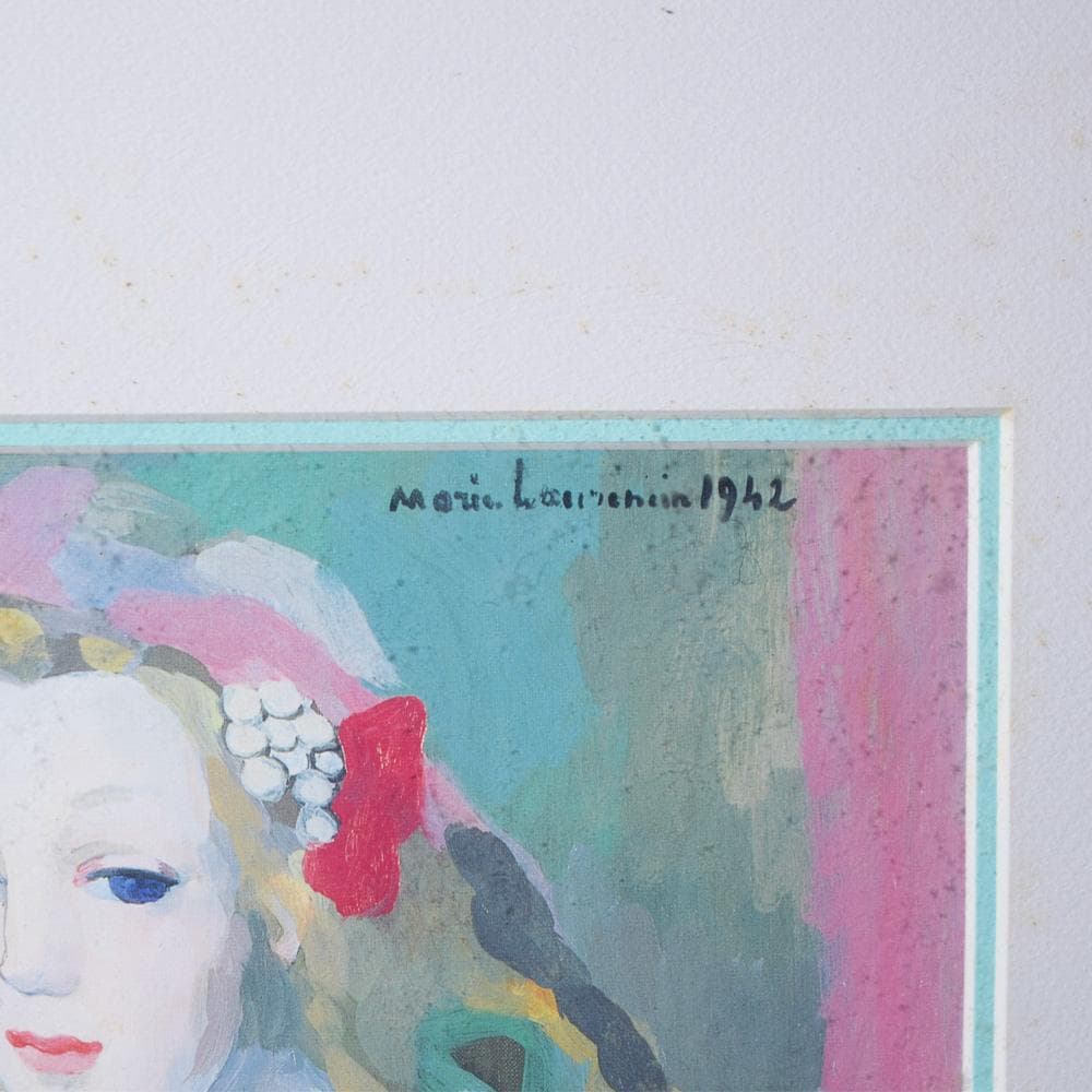 マリー・ローランサン 二人の若い女友だち アートポスター 人物画 絵画