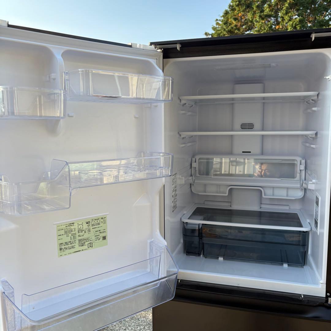 寺222 SHARP SJ-P37E4-H 2025年製 ノンフロン冷凍冷蔵庫