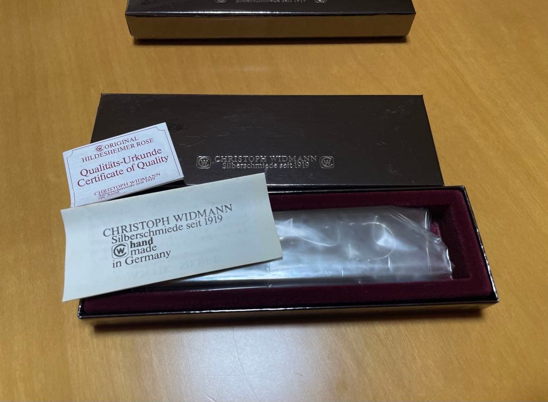 【未使用】クリストフウィドマン ドイツ製 シュガートング クリストフ・ウィドマン ヒルデスハイムローズ シュガートング