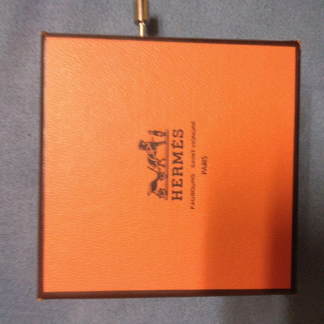 エルメス　HERMES オルゴール　非売品 HERMES エルメス ボックス型オルゴール 手巻き式 2004年クリスマス