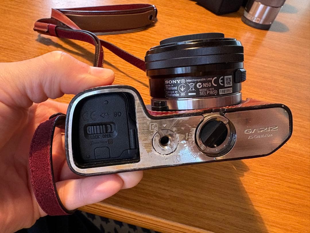 nex-6 ダブルズームGARIZカバーストラップ - メルカリ