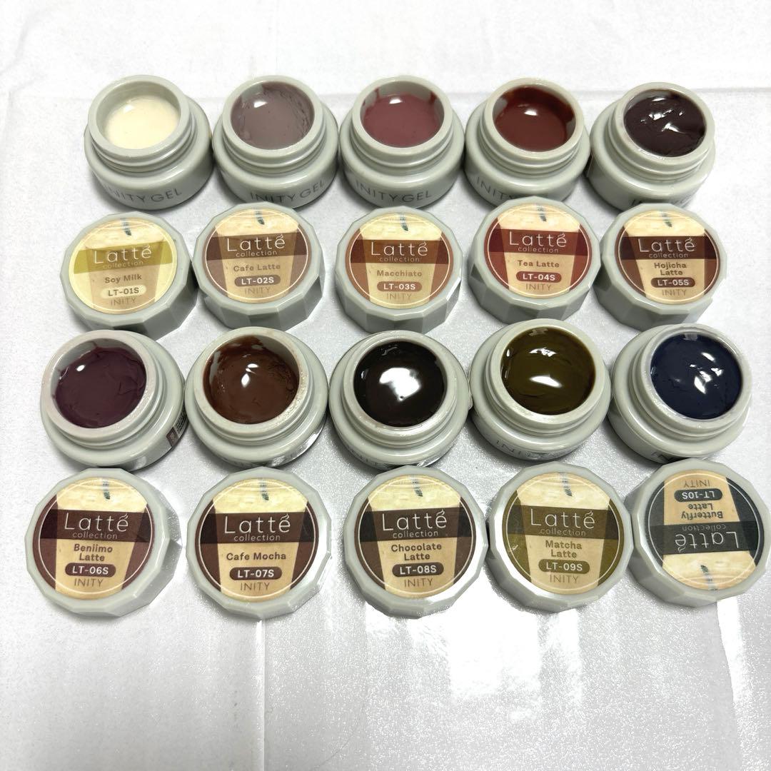 アイニティカラージェル10色セット ラテコレクション - メルカリ