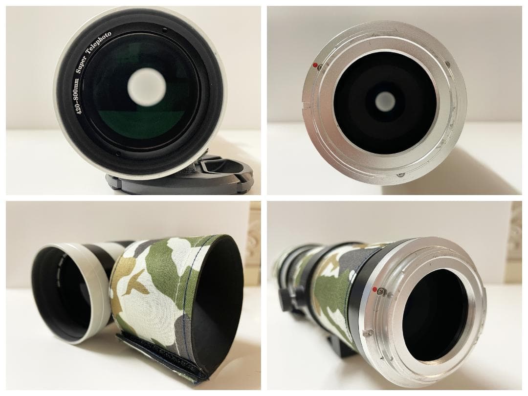 Lightdow 望遠 ズーム レンズ 420-800mm F/8.3-16