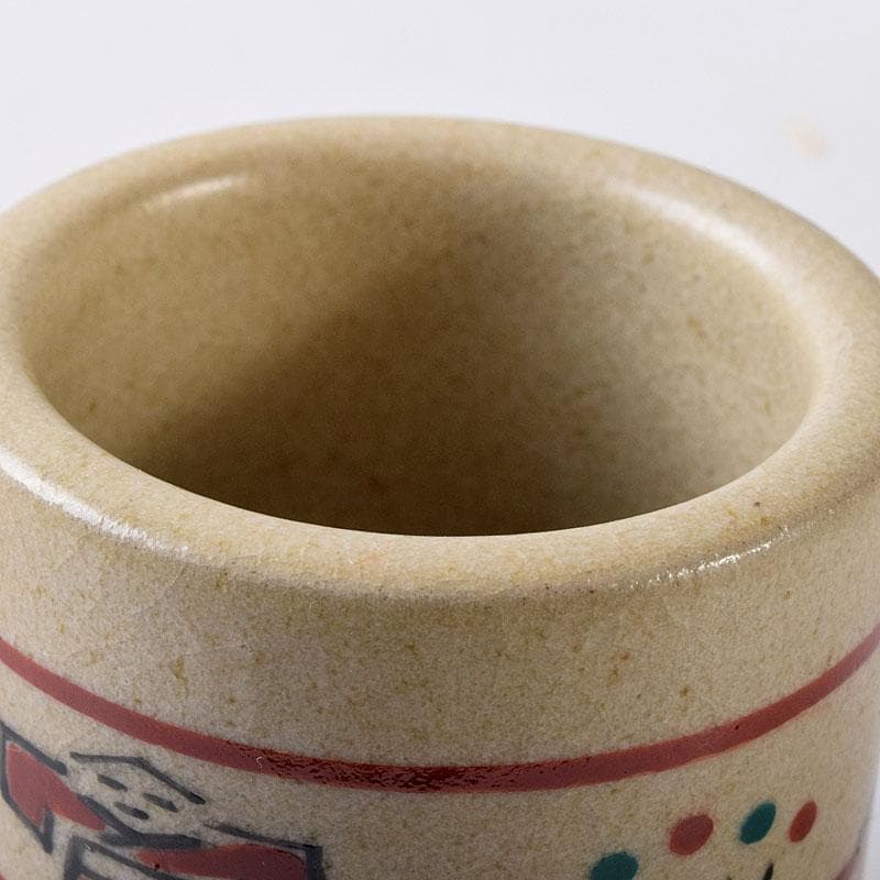 茶道具 赤膚焼 赤膚山元窯 七代 古瀬堯三昨 奈良絵 蓋置 共布共箱