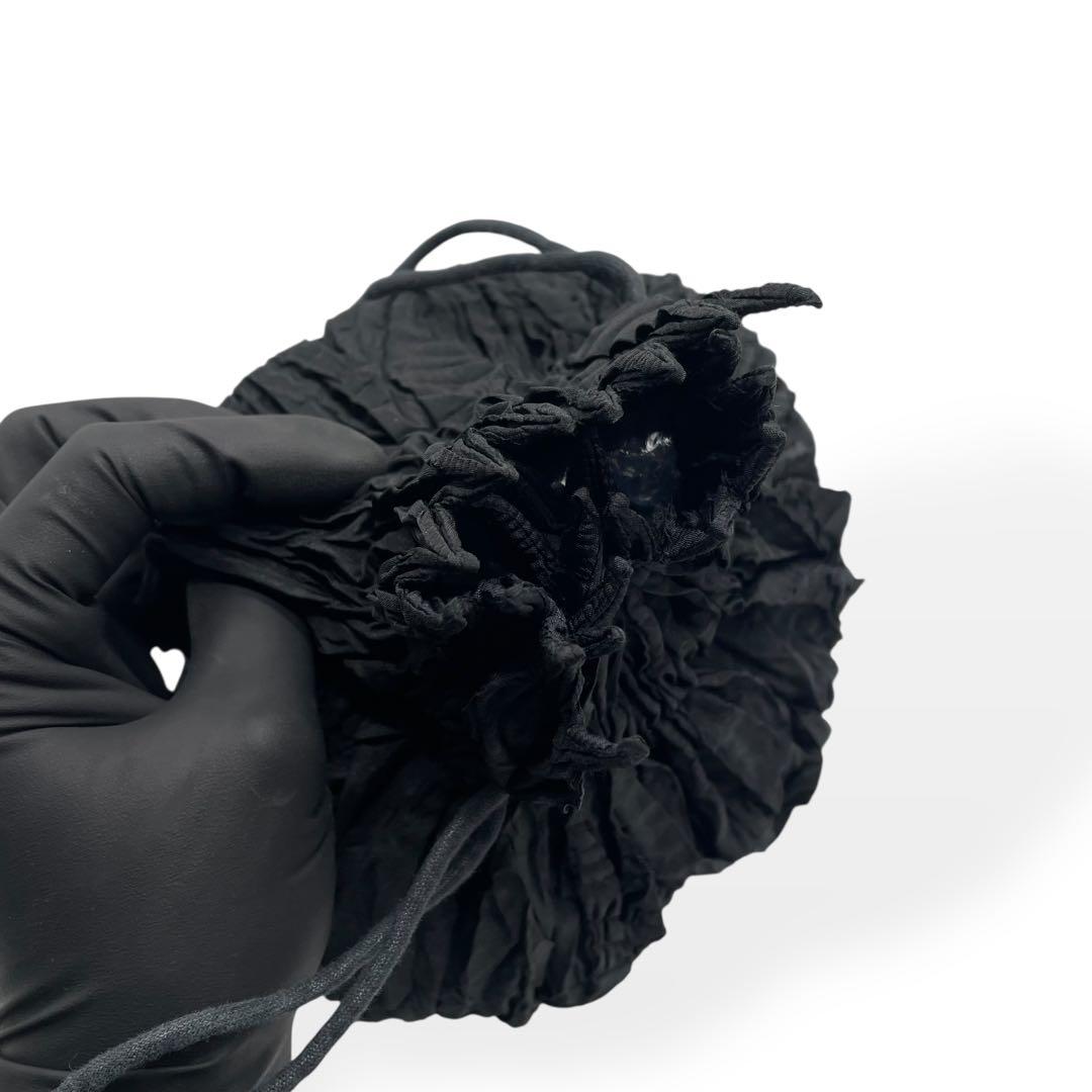 イッセイミ未使用級 プリーツプリーズ イッセイミヤケ 巾着バッグ