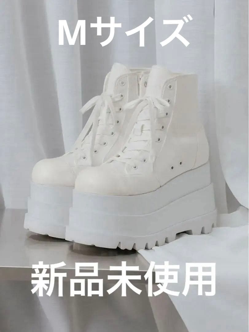 ダーリッチ トリプルソールハイカットスニーカー Mサイズ - メルカリ