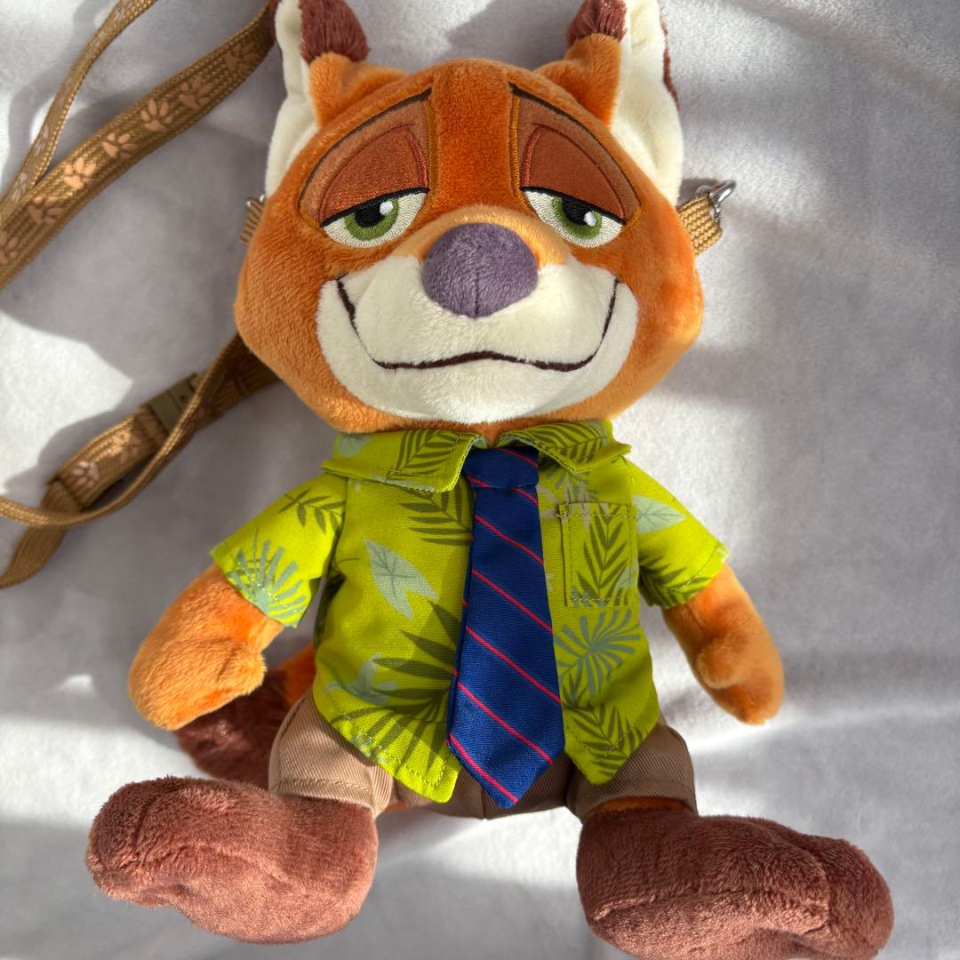 ズートピア ニック ぬいぐるみ ショルダーバッグ - メルカリ