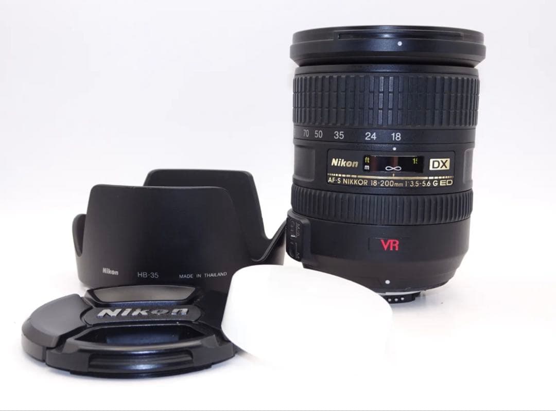 【美品】Nikon AF-S NIKKOR 18-200mm VR ズームレンズ ニコン AF-S DX VR Zoom-Nikkor 18-200mm f/3.5-5.6G IF-ED 価格比較