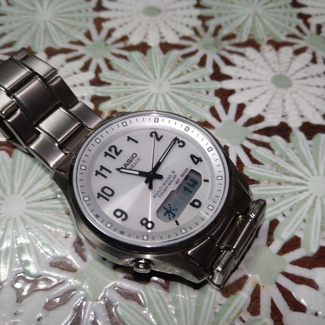 極美品 サファイアガラス 軽量チタン カシオ LCW-M100TSE-7A2JF - メルカリ