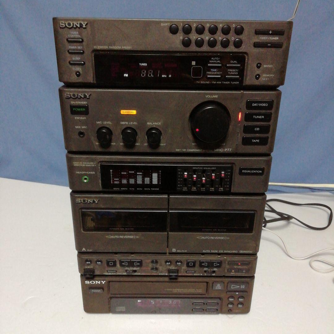 ソニー システムミニコンポ MHC-P77 ジャンク ピクシー - メルカリ